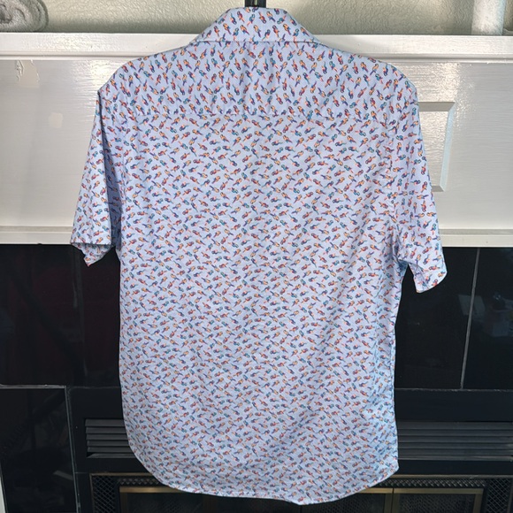 Stone Rose short sleeve button-down - Picture 3 of 3